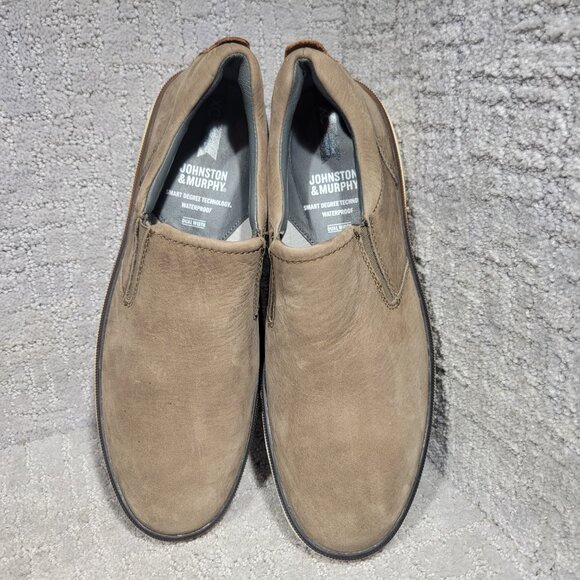 Johnston & Murphy XC4 Foust Mens Size 9.5M Dual Width Waterproof Slip On Shoe - Picture 3 of 12